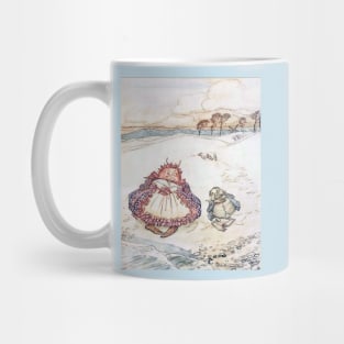 The Crab and His Mother - Arthur Rackham Mug